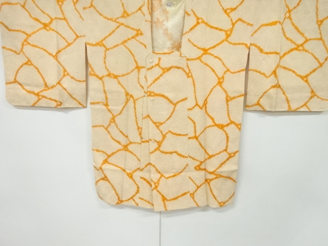 本総絞り抽象模様道行コート